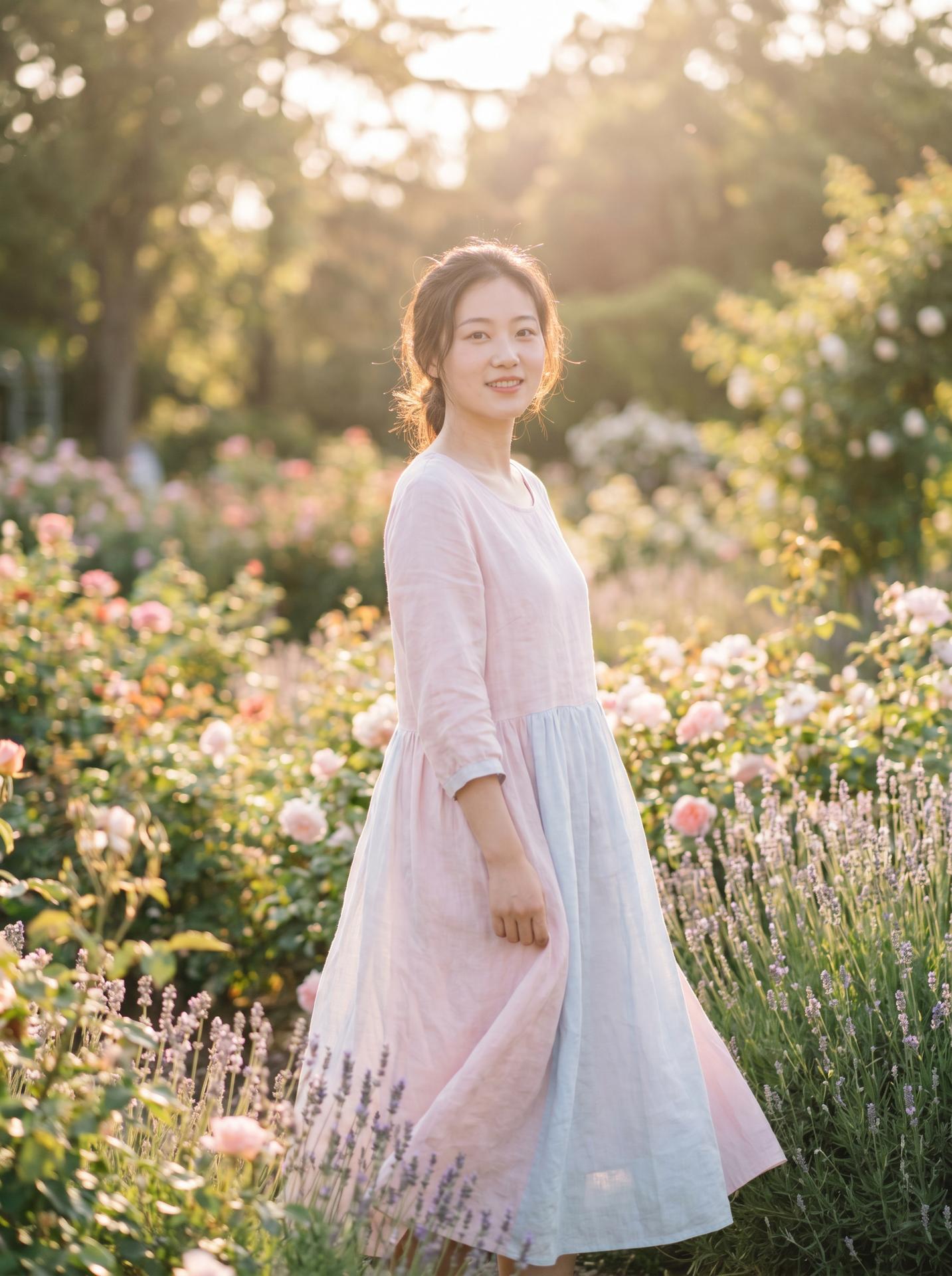 换妻换妻探花,美图：清新自然美少女写真